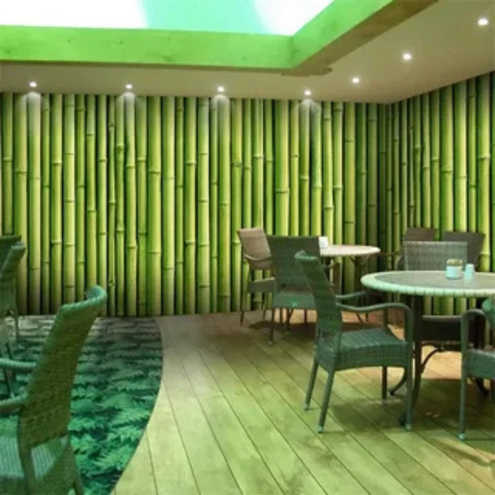 Bamboo Office Wallpaper